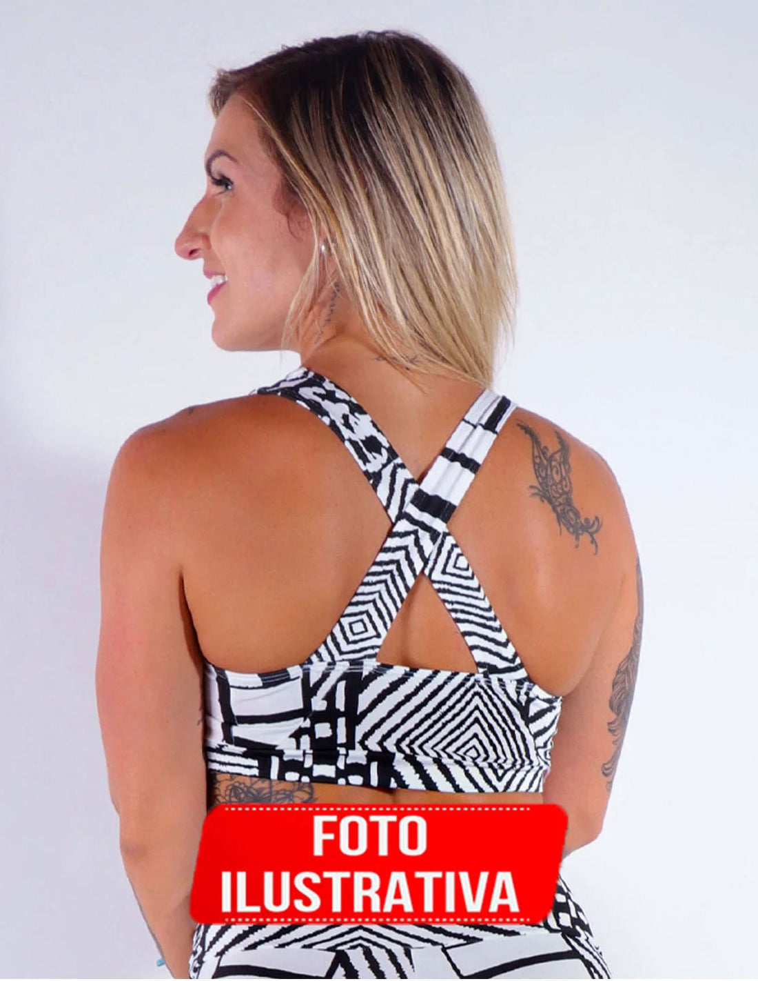 Kit com 3 Croppeds com Estampa e Bojo | Ref: KITTOP-14