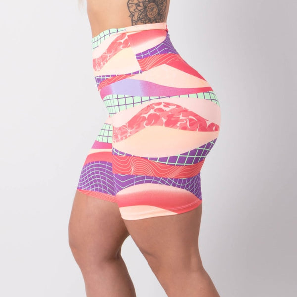 Bermuda Cintura Alta Feminina Estampada | Ref: 4.4.4407-3198