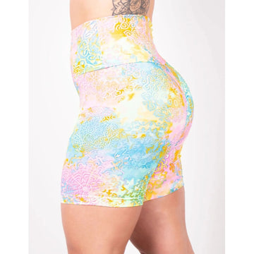 Bermuda Fitness Cintura Alta Estampada | Ref: 4.4.4407-3199