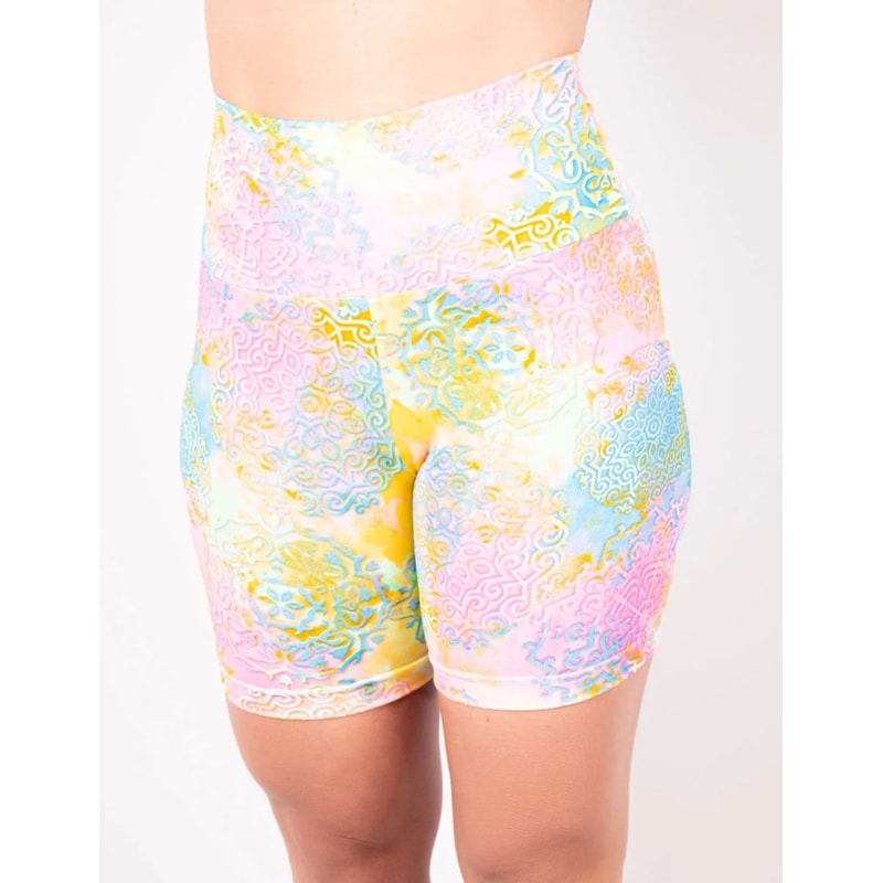 Bermuda Fitness Cintura Alta Estampada | Ref: 4.4.4407-3199