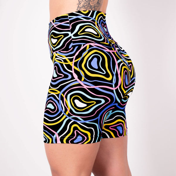 Bermuda Fitness com Estampa Cintura Alta | Ref: 4.4.4407-3192