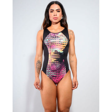 Body sem Bojo com Cirrê Estampado | Ref: 4.4.4166-3103
