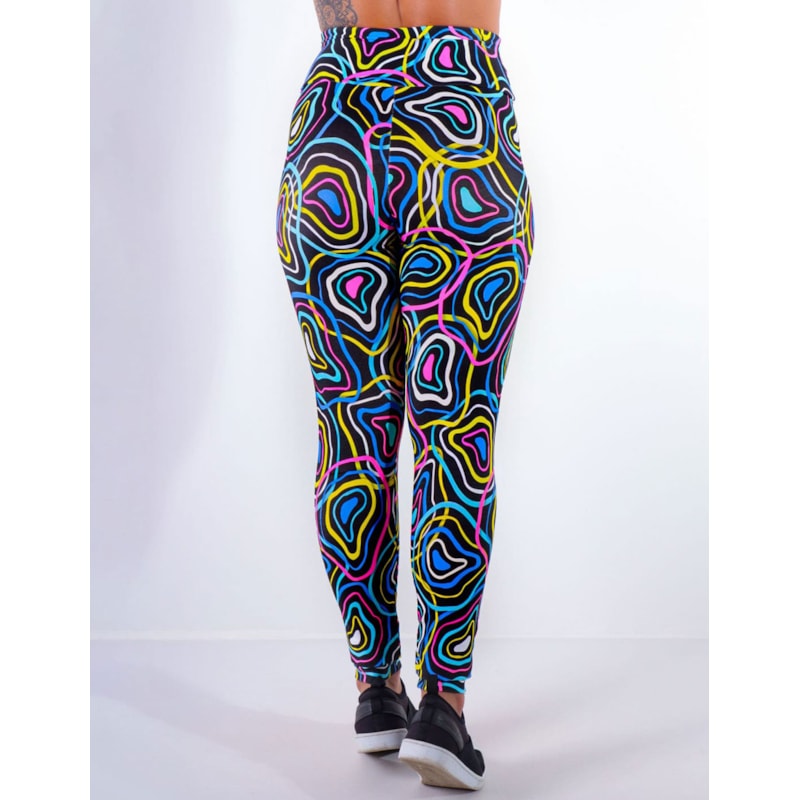 Calça Cintura Alta Estampada | Ref: 4.4.4381-3192