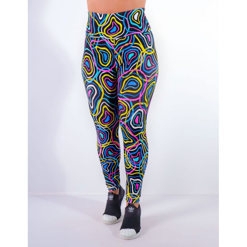 Calça Cintura Alta Estampada | Ref: 4.4.4381-3192