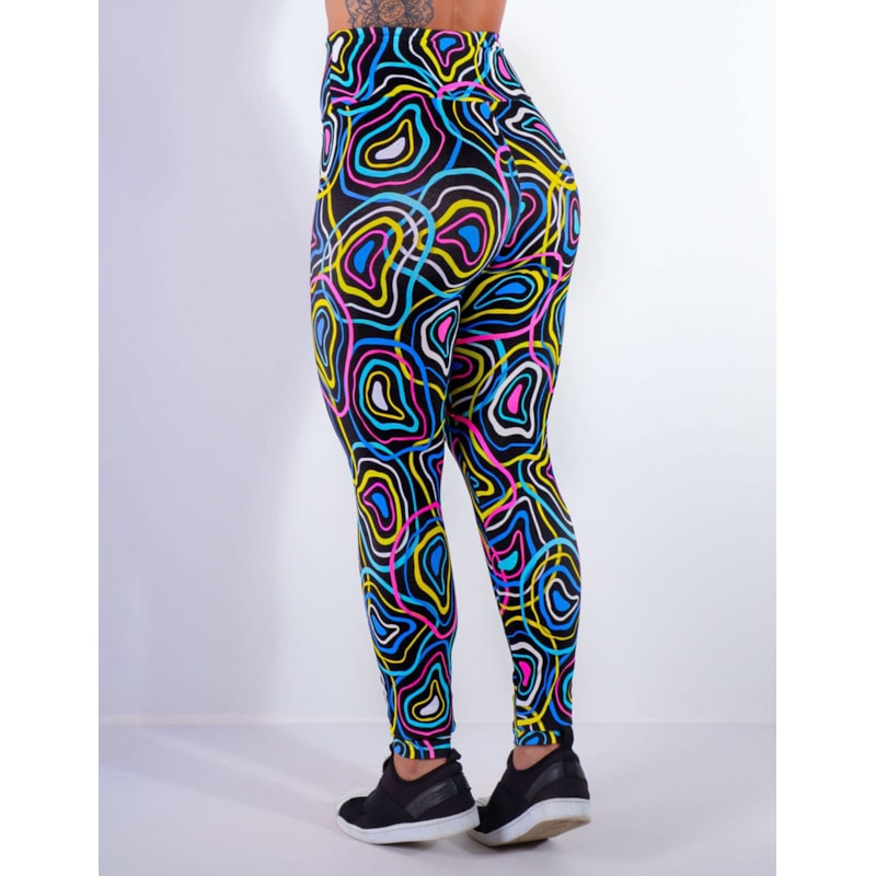 Calça Cintura Alta Estampada | Ref: 4.4.4381-3192