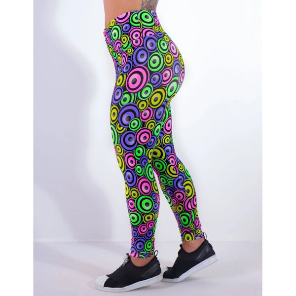 Calça Feminina Estampada com Cós Franzido | Ref: 4.4.4370-3200