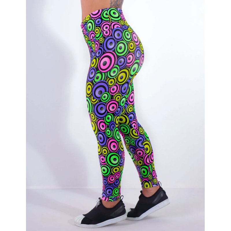 Calça Feminina Estampada com Cós Franzido | Ref: 4.4.4370-3200