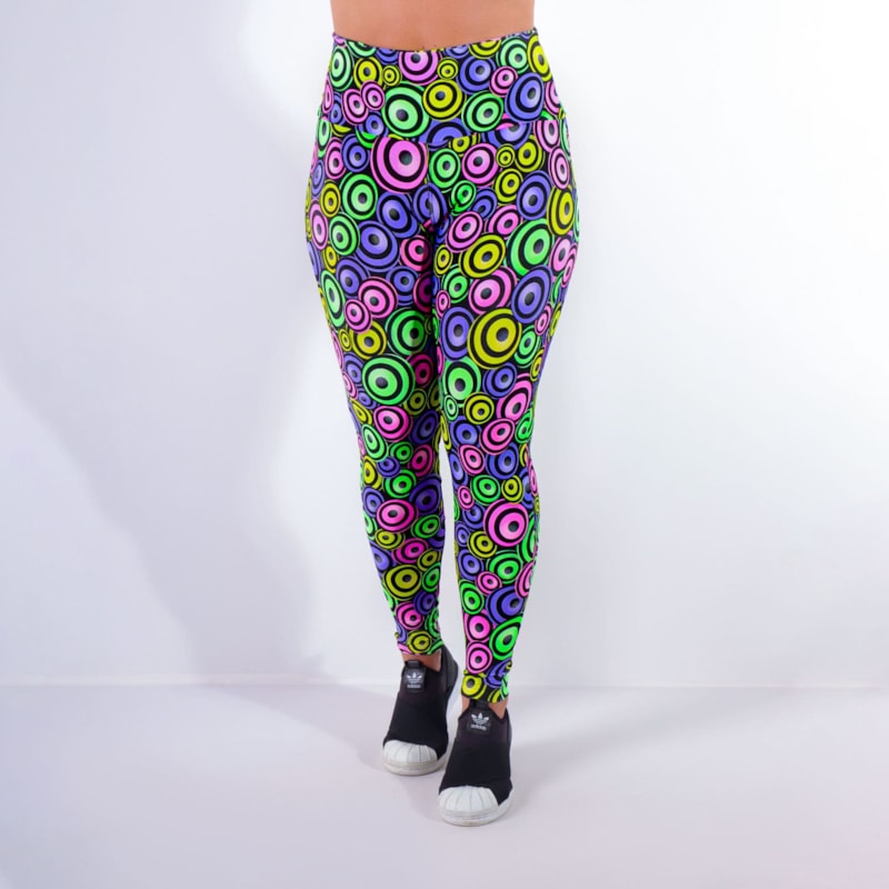 Calça Fitness Feminina Estampada | Ref: 4.4.1618-3200