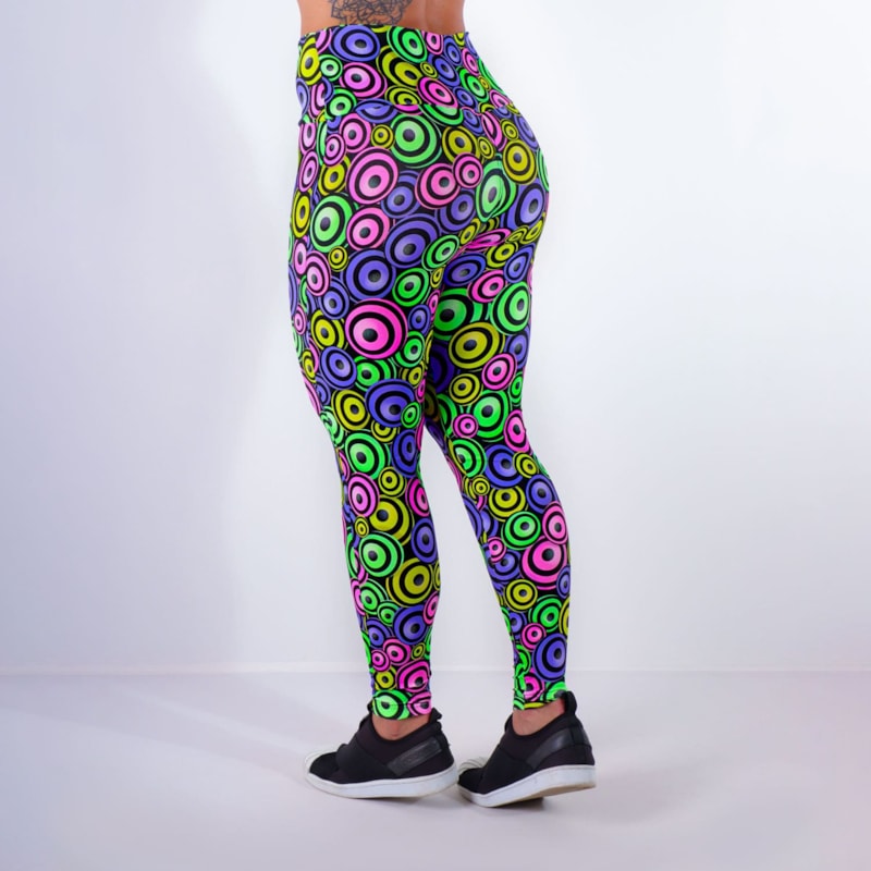 Calça Fitness Feminina Estampada | Ref: 4.4.1618-3200