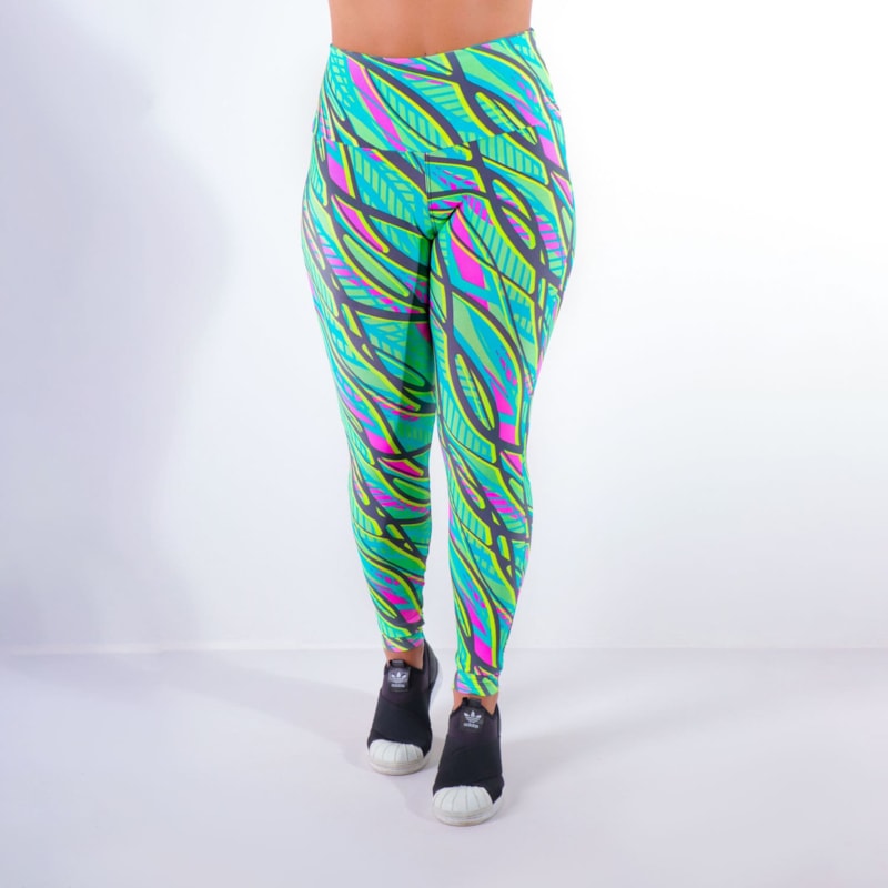 Calça Legging com Estampa | Ref: 4.4.1618-3190