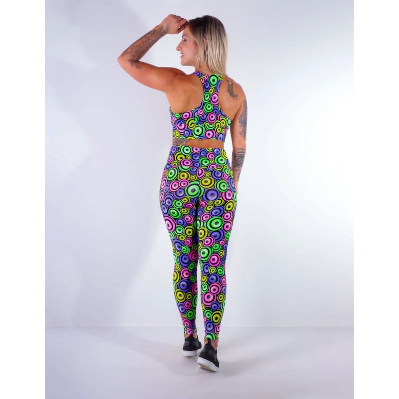 Conjunto Estampado com Cropped e Calça Legging | Ref: 8.8.0145-3200