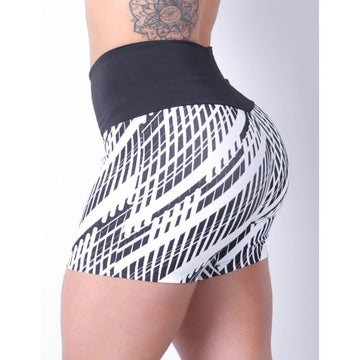 Short Fitness Básico Feminino Estampado | Ref: 4.4.4405-3221