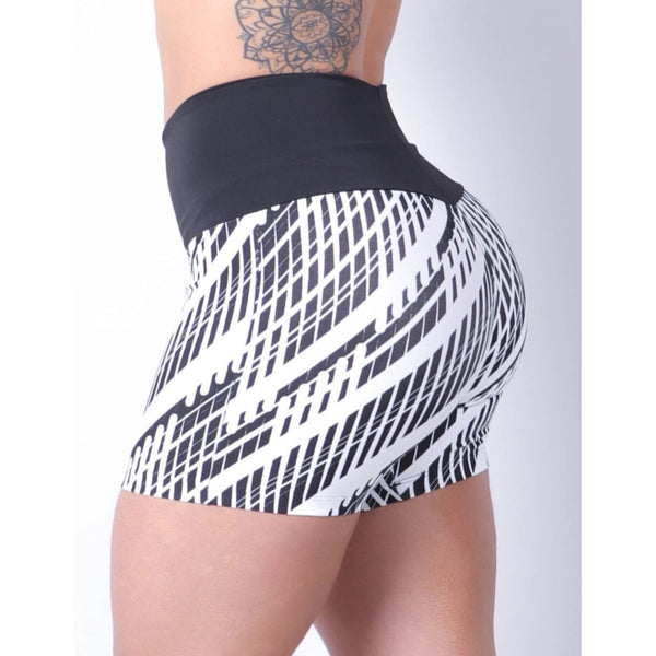Short Fitness Básico Feminino Estampado | Ref: 4.4.4405-3221