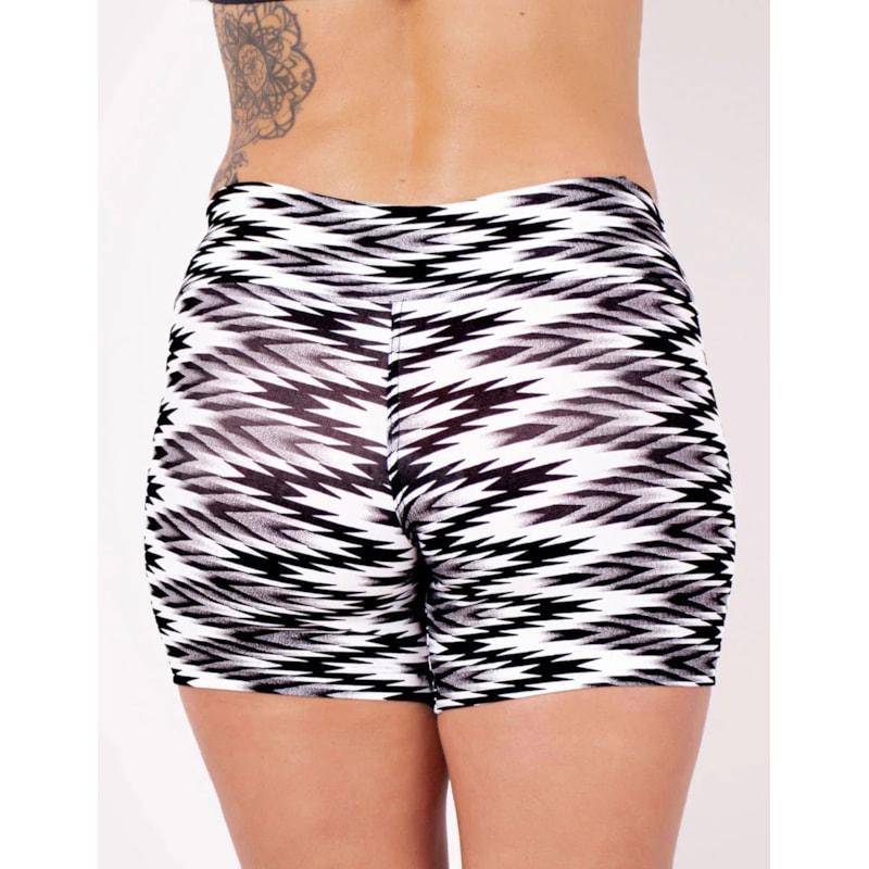 Short Fitness Feminino Estampado | Ref: 4.4.4405-3215
