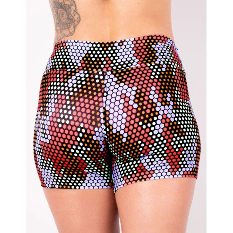 Shortinho Fitness Básico com Estampa | Ref: 4.4.4405-3224