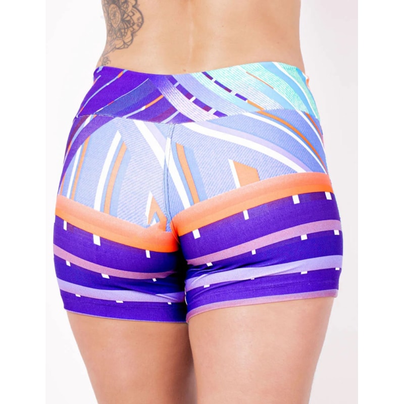 Shortinho Fitness Feminino Estampado | Ref: 4.4.4405-3222