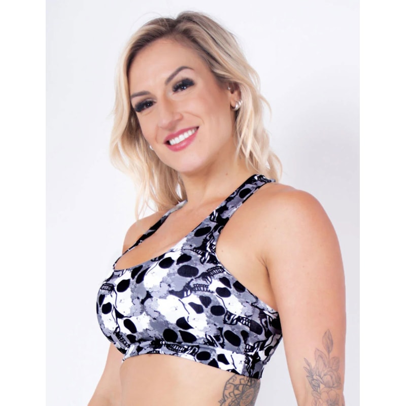 Top Feminino Estampado com Bojo Removível | Ref: 4.4.1590-3142