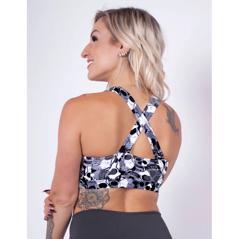 Top Feminino Estampado com Bojo Removível | Ref: 4.4.1590-3142