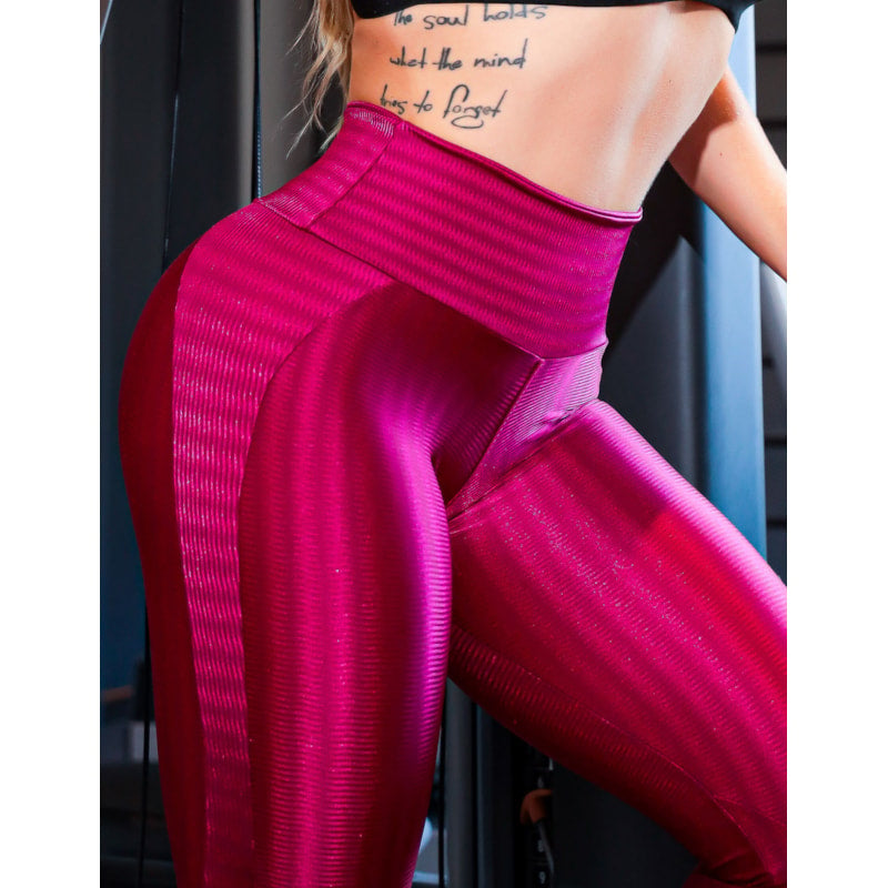 Calça Legging 3D Texturizada Poliamida Vinho | Ref: 3.3.2545-24