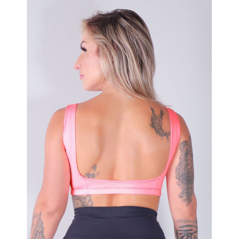 Cropped sem Bojo Rosa | Ref: 4.4.4130-16