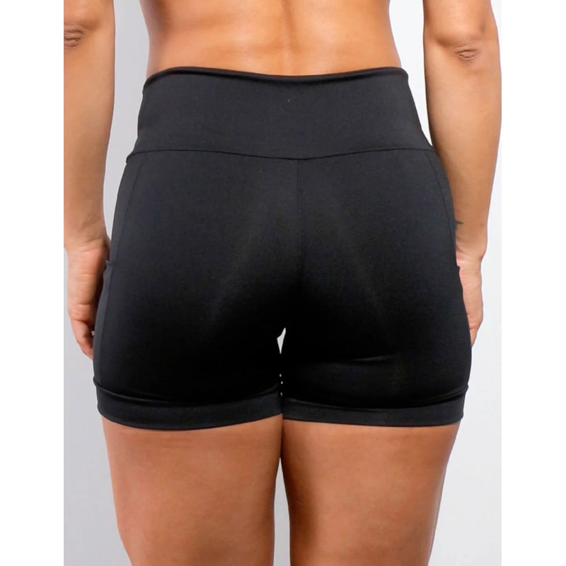 Short Preto com Bolsos | Ref: 4.4.4186-01