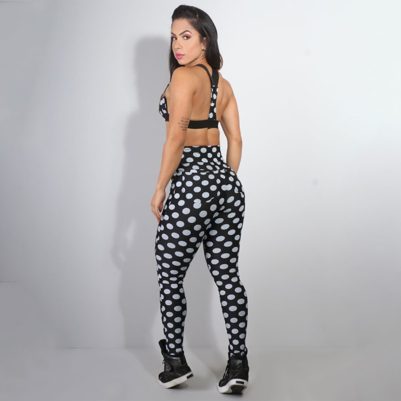 Conjunto Estampado com Top e Calça com Bolsos | Ref: 8.8.0082-3123