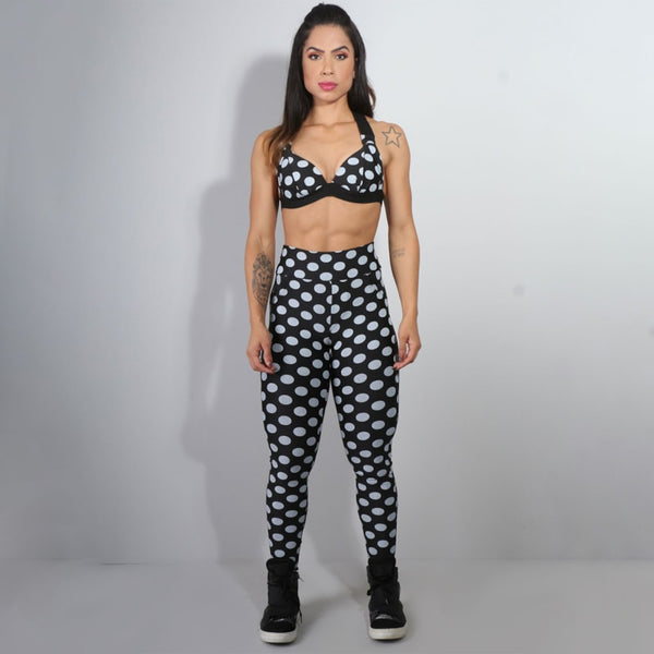 Conjunto Estampado com Top e Calça com Bolsos | Ref: 8.8.0082-3123