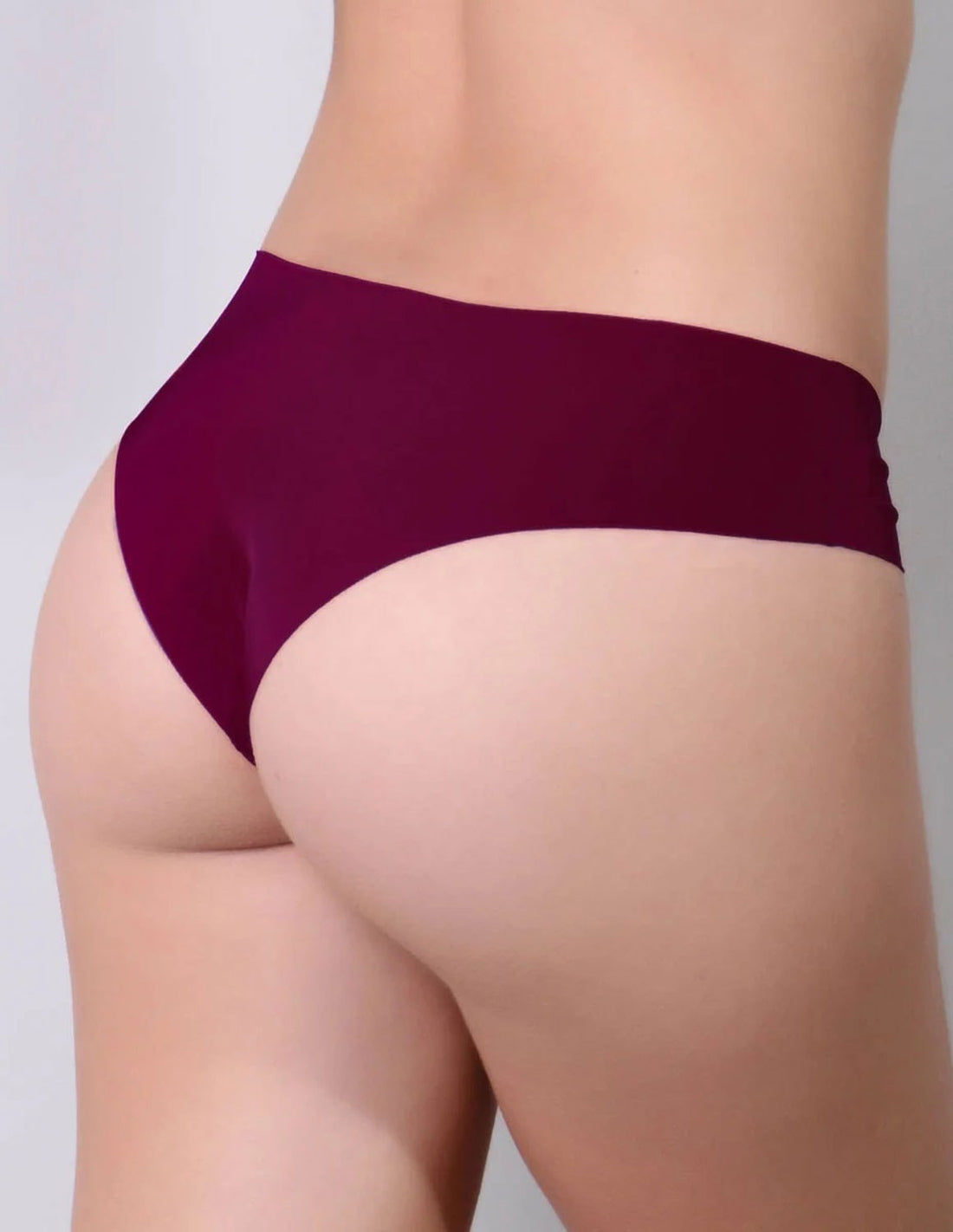 Tanga sem Costura com Corte a Laser Vinho | Ref: 88.60-24