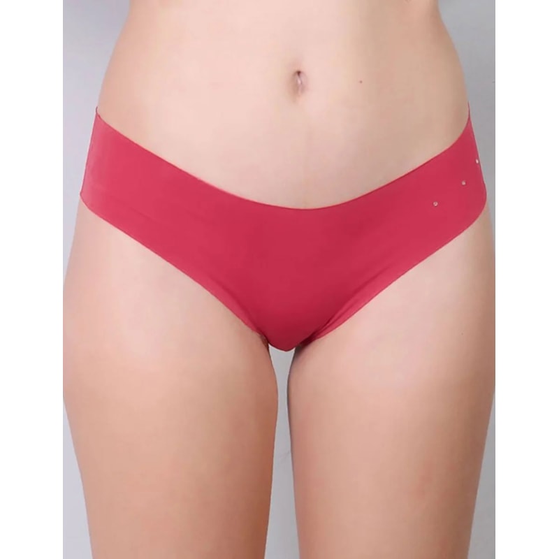 Calcinha Fio Dental com Rosa sem Costura | Ref: 88.64-21
