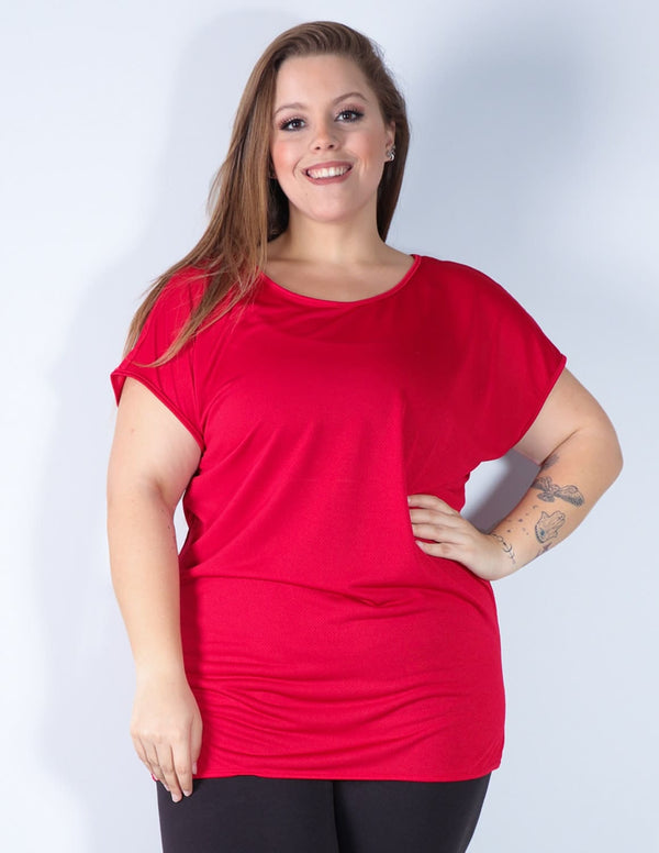 Blusa Vinho Plus Size em Dry Fit | Ref: 4.4.1752-24-52