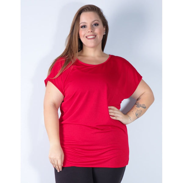 Blusa Vinho Plus Size em Dry Fit | Ref: 4.4.1752-24-52