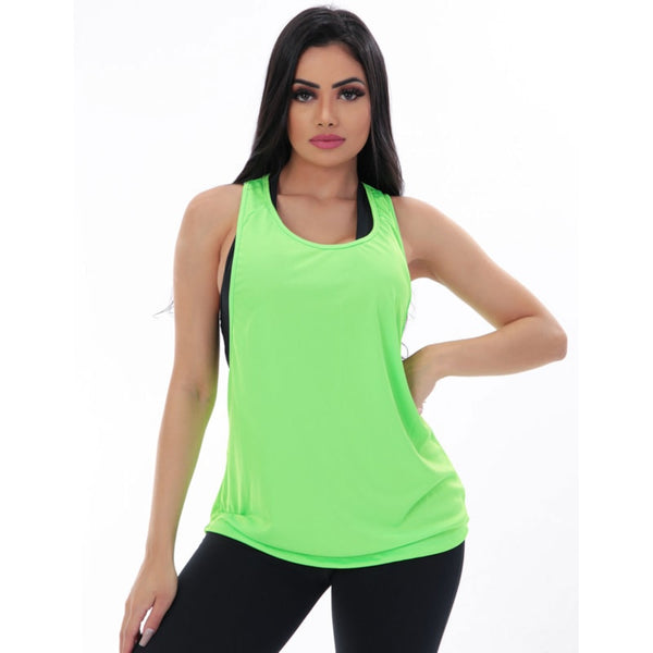 Regata de Dry Fit Verde Neon | Ref: 4.4.4361-32-G