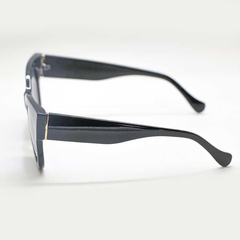 Óculos de Sol Feminino em Acetato Preto | Ref: OC-0030