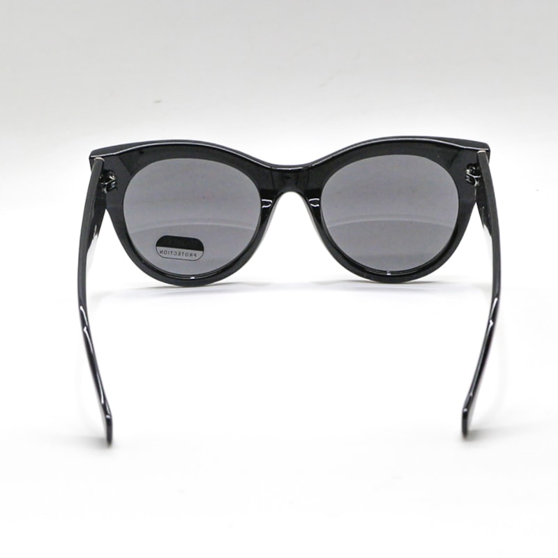 Óculos de Sol Feminino em Acetato Preto | Ref: OC-0030