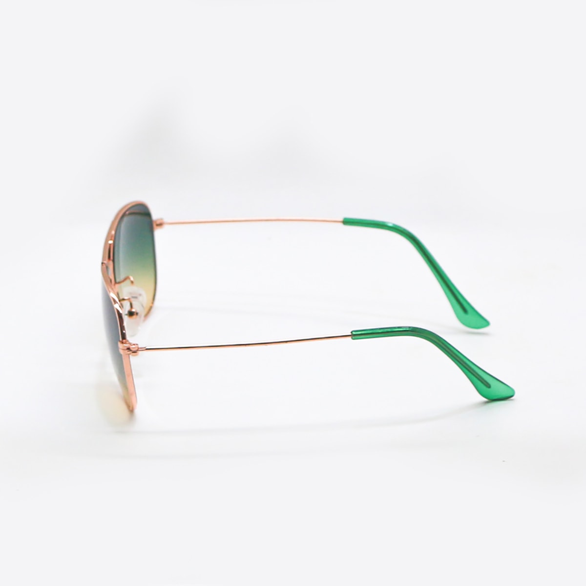 Óculos de Sol Infantil com Lentes em Degradê Verde | Ref: OC-0042