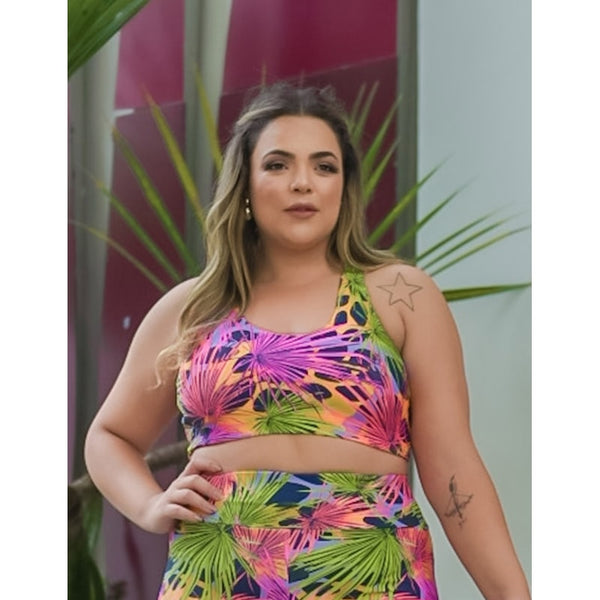 Top Feminino Plus Size Estampado | Ref: 4.4.4434-3242