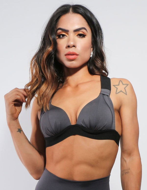 Top com Bojo Grafite | Ref: 4.4.1199-28