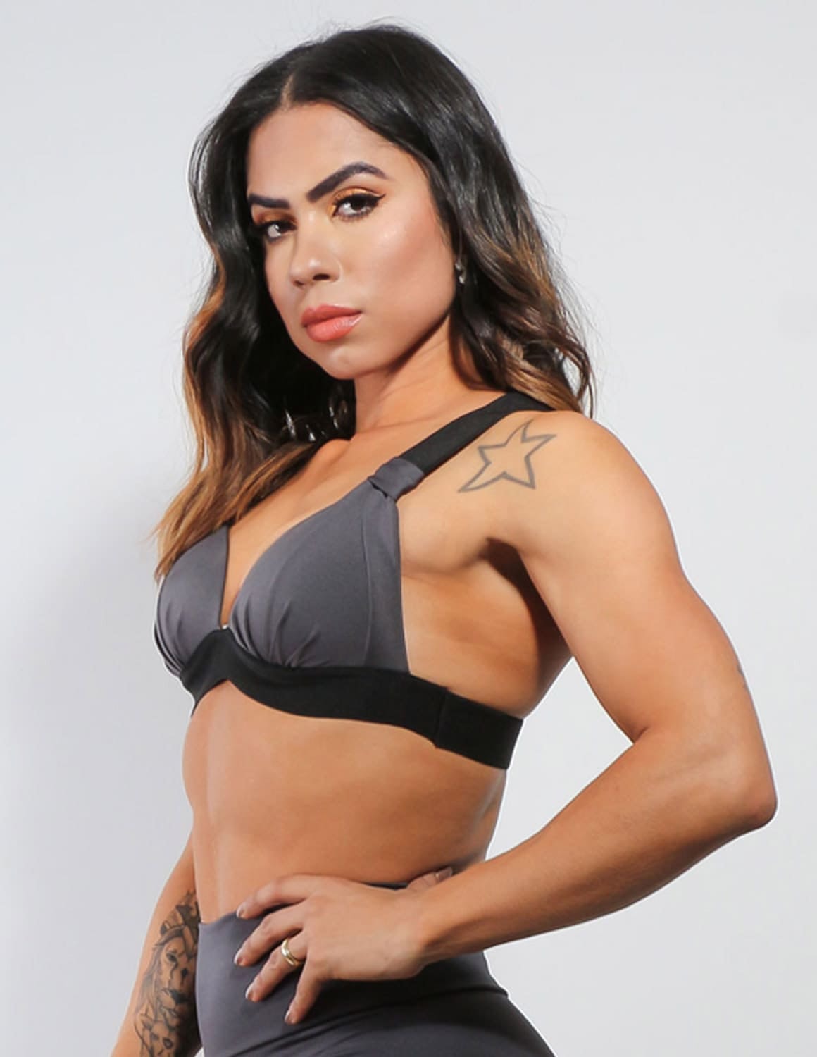 Top com Bojo Grafite | Ref: 4.4.1199-28