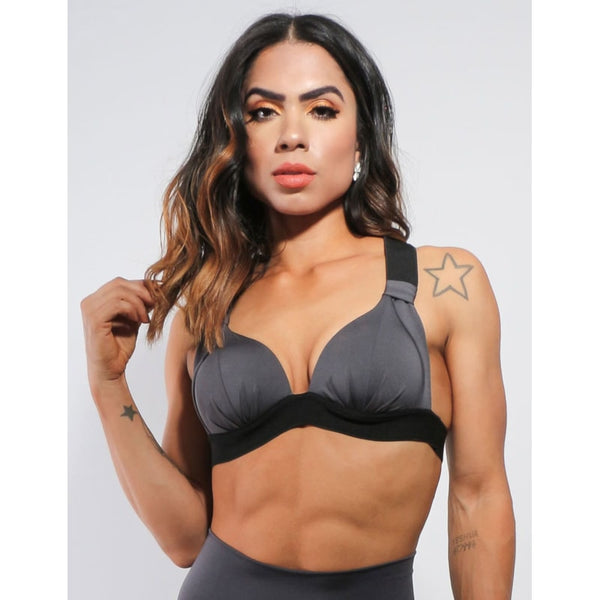 Top com Bojo Grafite | Ref: 4.4.1199-28