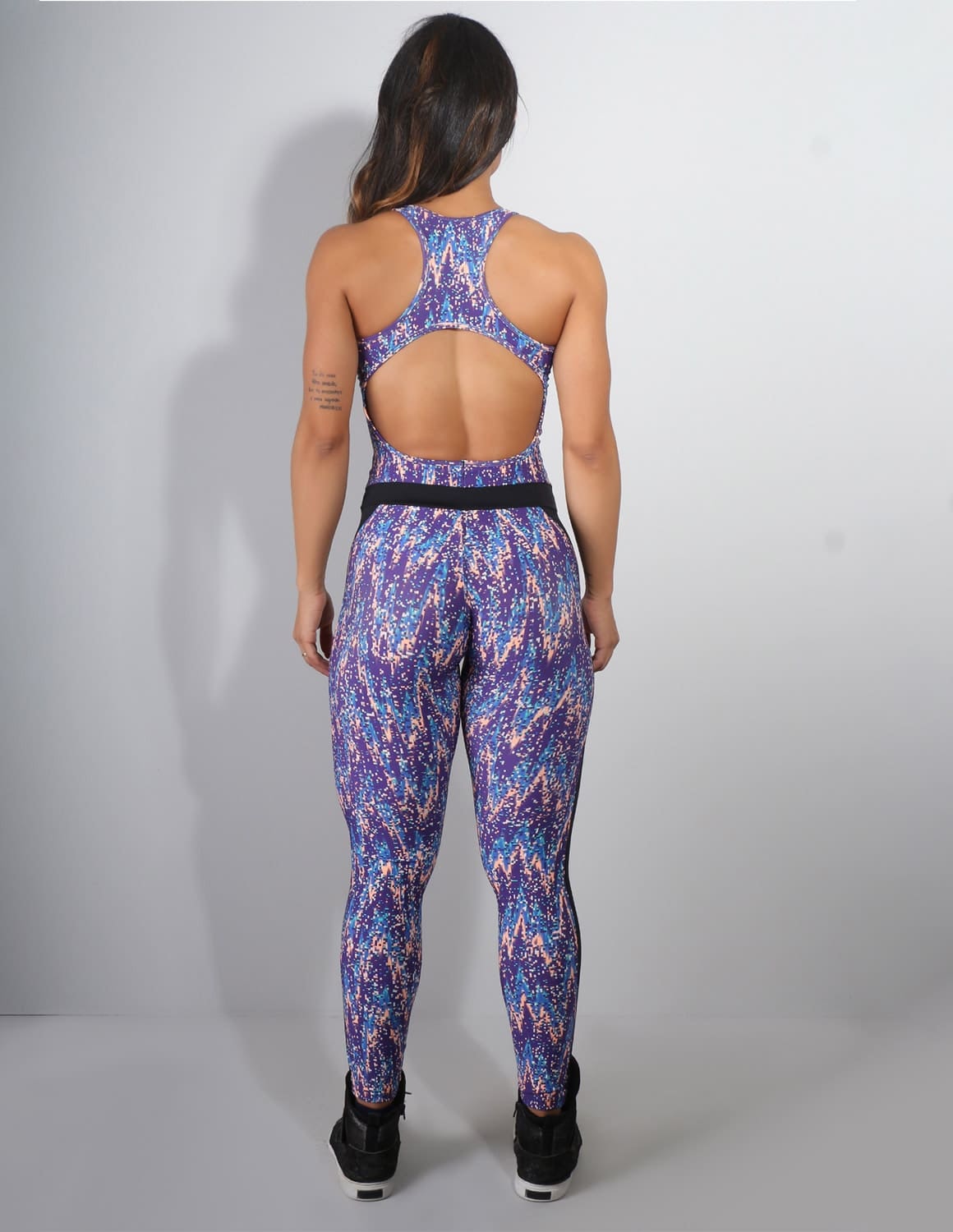 Macacão Fitness Estampado sem Bojo | Ref: 4.4.4243-3127