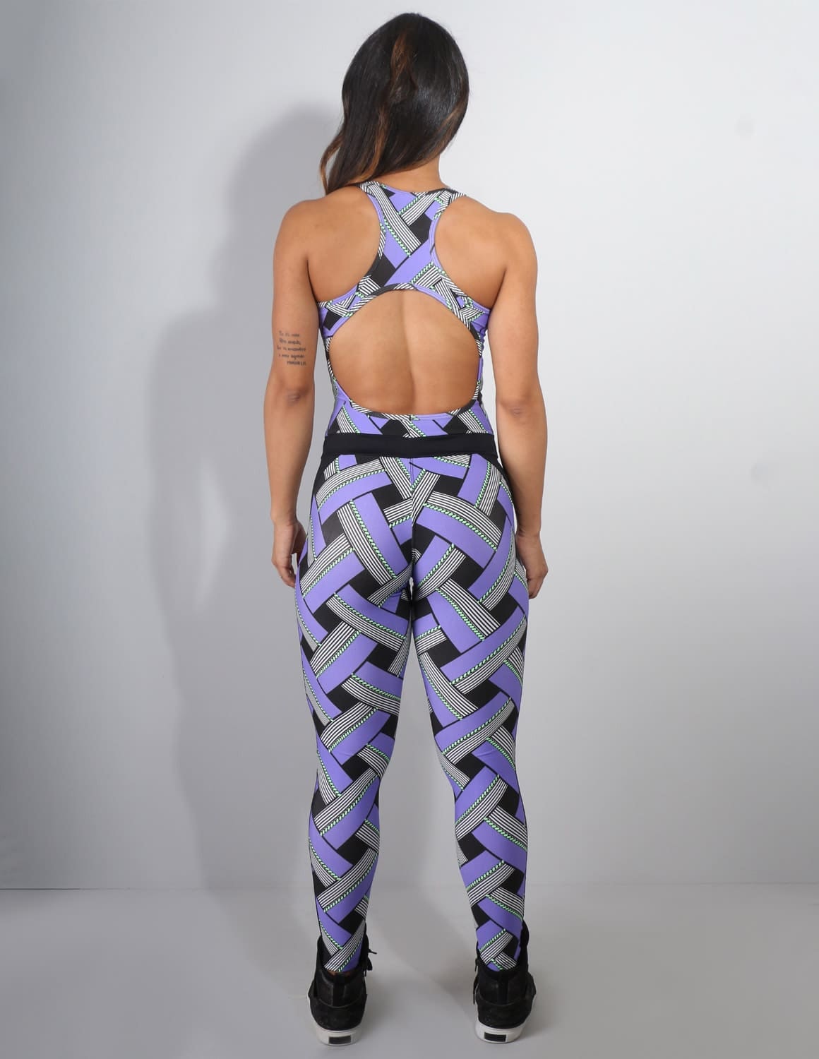 Macacão Legging Estampado sem Bojo | Ref: 4.4.4243-3122