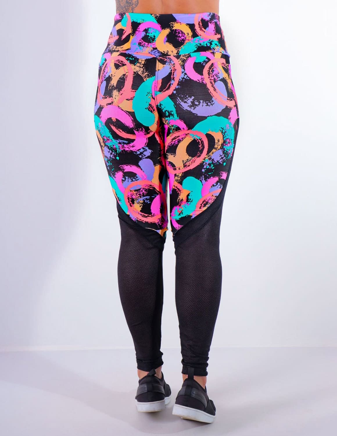 Calça Feminina Estampada com Bolsos e Tela | Ref: 4.4.4170-3187