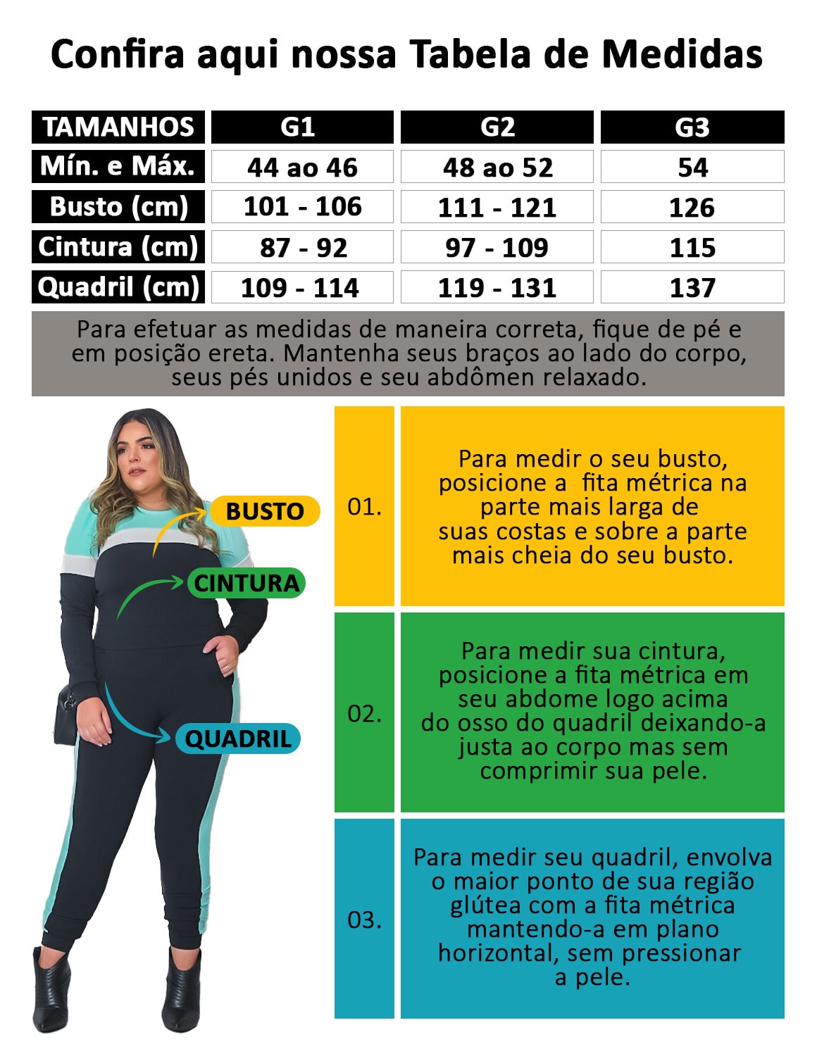 Conjunto Plus Size Feminino com Short e Blusa em Crepe de Alfaiataria | Ref: PRCJ07-3038