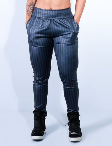 Calça Jogger Estampada com Brilho e Bolsos | Ref: 3.3.2477-3130