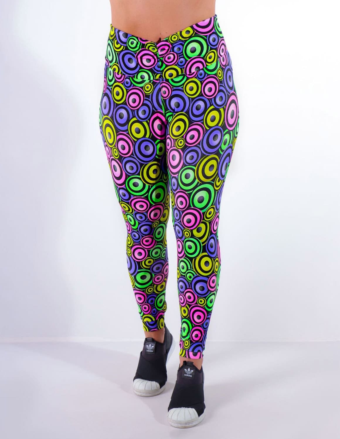 Calça Feminina Estampada com Cós Franzido | Ref: 4.4.4370-3191