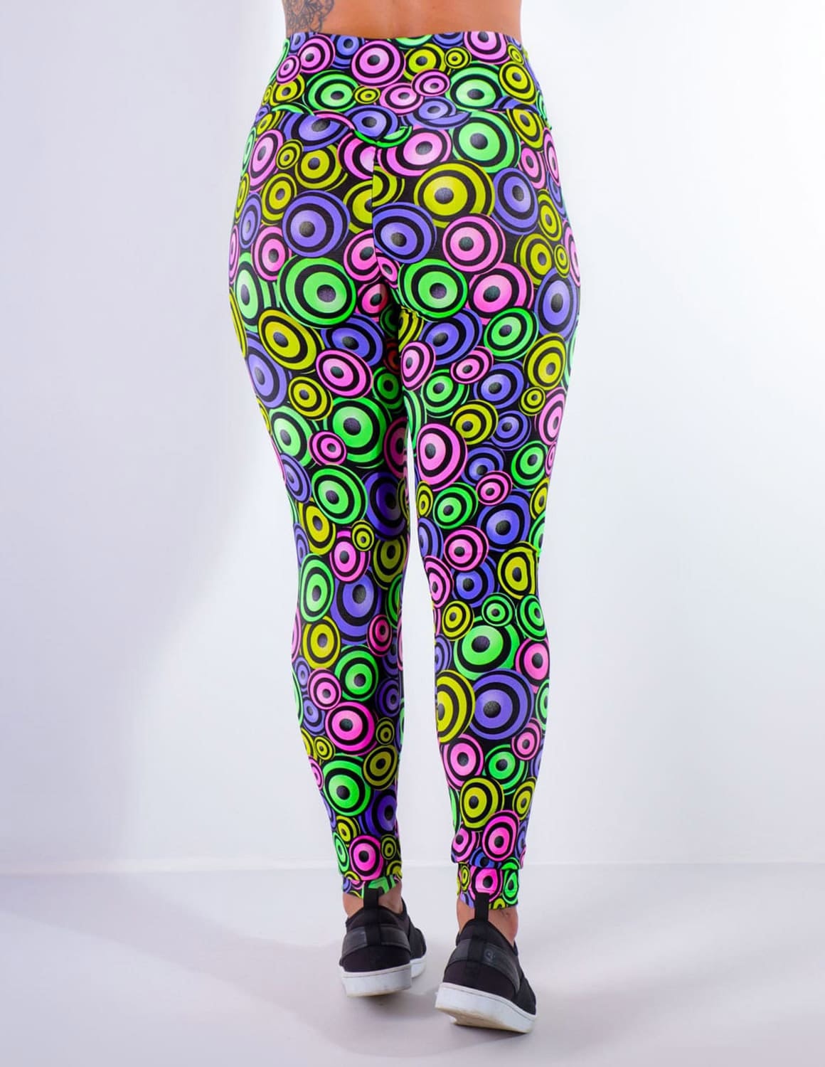 Calça Feminina Estampada com Cós Franzido | Ref: 4.4.4370-3191