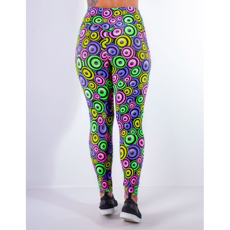 Calça Feminina Estampada com Cós Franzido | Ref: 4.4.4370-3191
