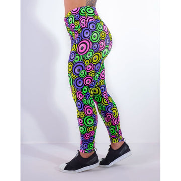 Calça Feminina Estampada com Cós Franzido | Ref: 4.4.4370-3191