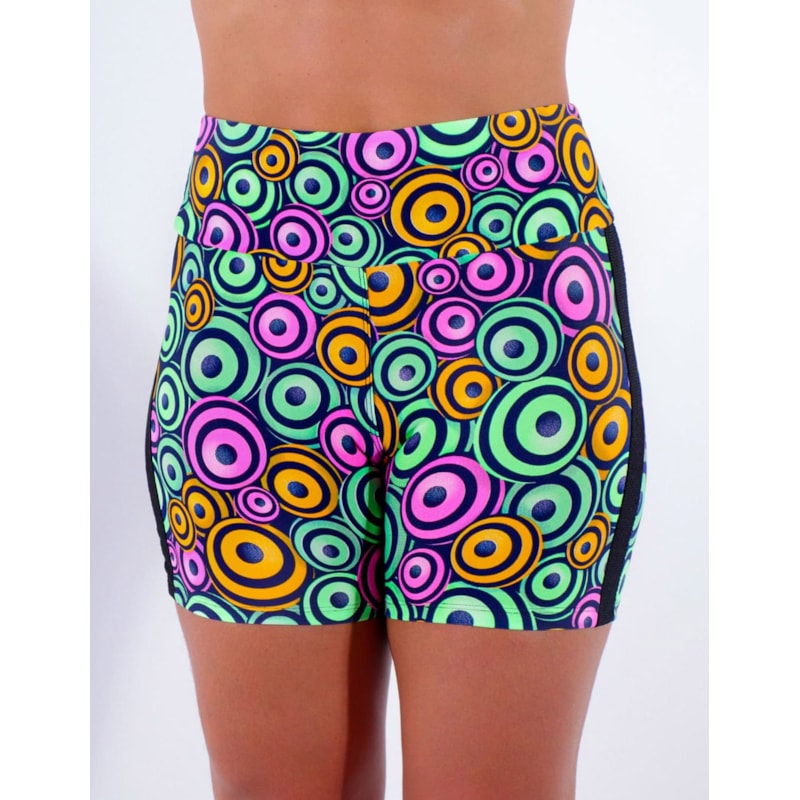 Short Estampado com Tela | Ref: 4.4.4321-3191