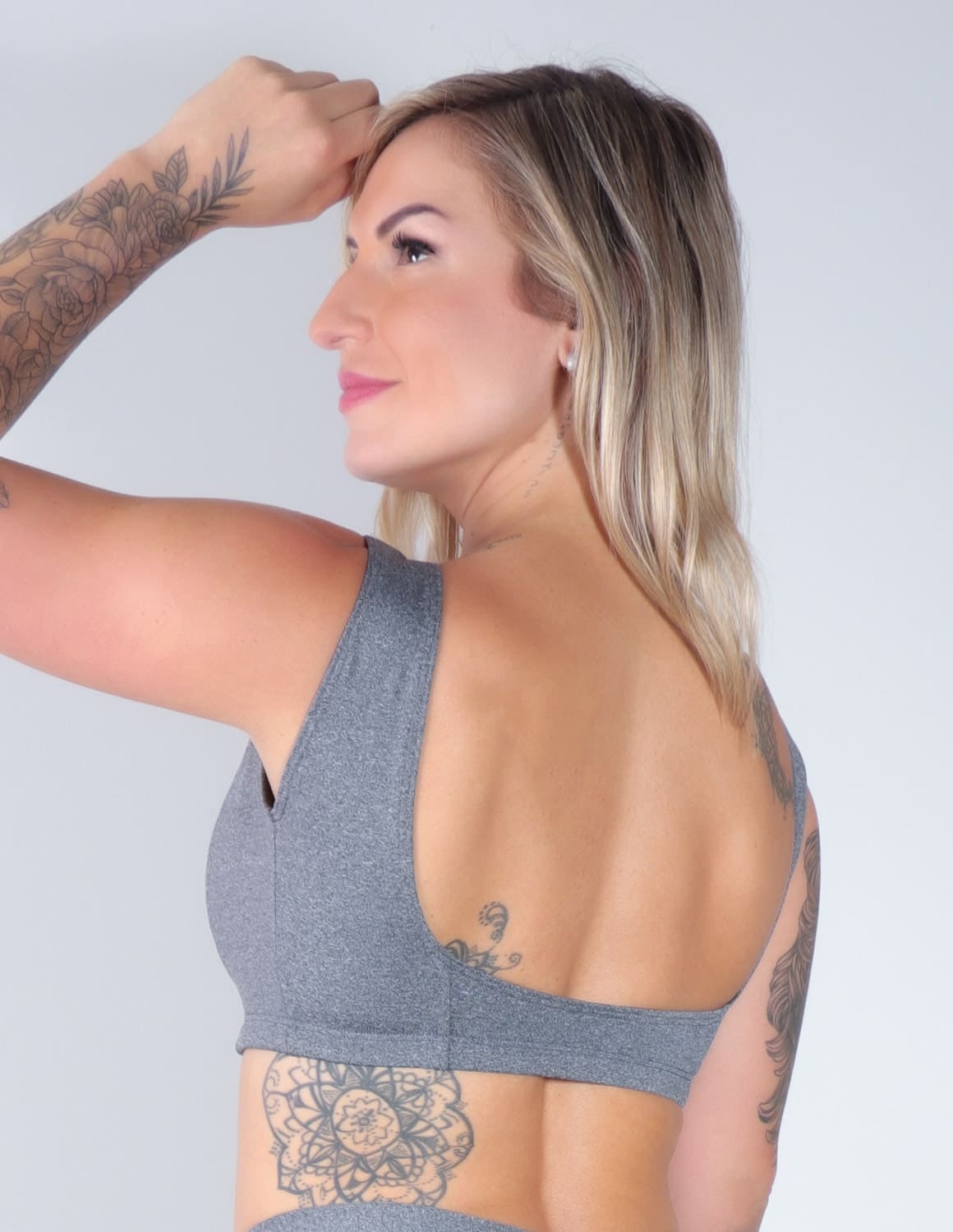 Cropped Mescla sem Bojo | Ref: 4.4.4130-03